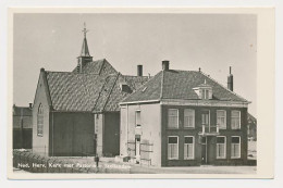 30 -Prentbriefkaart Stellendam 1953 - Kerk Met Pastorie - Otros & Sin Clasificación