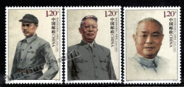 Chine / China 2009 Yvert 4634-36, Famous People, Li Xiannian - MNH - Unused Stamps