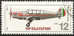 Bulgaria 1981 - Mi 3006 - YT Pa 144 ( Airplane LAZ-7 ) Airmail - Airplanes