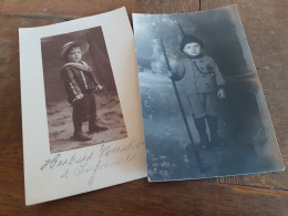 KIND In DEUTSCHLAND DAZUMAL - KLEINER JUNGE In TRACHT - 1913 - POESSNECK - FOLKLORE - BOY - Personnes Anonymes