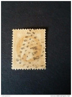 STAMPS FRANCIA 1863 NAPOLEONE III LAURE 10 CENT BISTRE N.28A 1 TYPE (YVERT) OBLITERE " FL2" - 1863-1870 Napoléon III. Laure