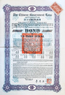 1925 - The Chinree Government Loan - SKODA LOAN - Avec Feuille De Coupons Complète - Auto's