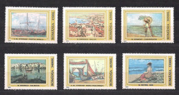 Roumanie Romania 2003  Yvertn° 4784-4789 *** MNH Cote 17,50 € Peintures - Unused Stamps