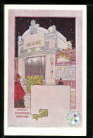 Künstler-AK Wien, Jubiläums-Ausstellung 1898, Urania, Jugendstil  - Expositions