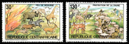 1983 Rep.Centrafricane Wildlife Protection Set MNH** No3 - Central African Republic