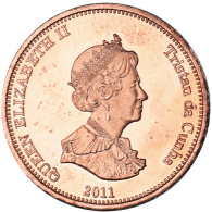 Monnaie, NIGHTINGALE ISLAND, 1/2 Penny, 2011, Île De Nightingale, SPL, Cuivre - Saint Helena Island