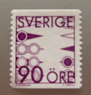 Timbres Suède 12/10/1985 90 öre Neuf N°FACIT 1375 - Neufs