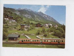 Suisse Valais Vallée Trient, Les Marécottes Station Chemin De Fer Martigny-Chamonix Pte Djoua & Sex Granges - Trient