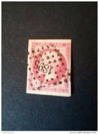 STAMPS FRANCIA 1853 NAPOLEONE III 80 CENT CARMIN ROSE N.17A (YVERT) - 1853-1860 Napoléon III.