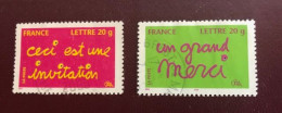 France 2005 Michel 3911-12 (Y&T 3760-61) Caché Ronde - Rund Gestempelt LUX - Used With Round Postmark - Usati