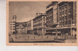 TRIESTE  PIAZZA DUCA DEGLI ABRUZZI  VG  1948 ANNULLO MECCANICO - Trieste
