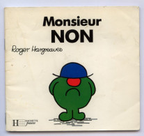 Livre Hachette Jeunesse MONSIEUR MADAME : Monsieur "NON" - 611526 - Hachette