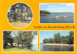 Brandenburg (Havel) Campingplatz Schiff Badestelle Ngl #168.711 - Autres & Non Classés