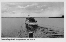 Brandenburg (Havel) Dampferfahrt Auf Dem Plauer See Ngl #168.720 - Autres & Non Classés