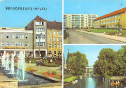 Brandenburg (Havel) Kaufhaus Oberschule Stadtschleuse Ngl #168.712 - Autres & Non Classés