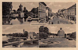 Brandenburg (Havel) Straße Brücke Steintorturm Ngl #168.754 - Sonstige & Ohne Zuordnung