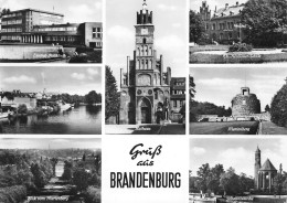Brandenburg (Havel) Poliklinik Stadtpartien Teilansichten Gl1966 #168.759 - Sonstige & Ohne Zuordnung