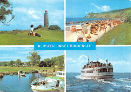 Hiddensee Kloster Strand Hafen Leuchtturm Gl1976 #169.726 - Autres & Non Classés