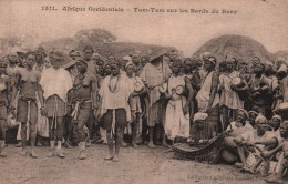 CPA - AFRIQUE OCCIDENTALE - Tam-Tam Sur Les Bords Du BANY (Soudan) - Edition Fortier - Soudan