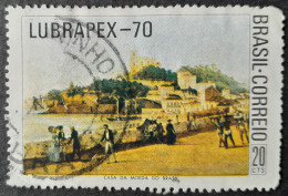 Bresil Brasil Brazil 1970 Exposition Philatelique Exhibition LUBRAPEX 70 Yvert 943 O Used - Briefmarkenausstellungen