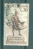 ITALIE - N°821 Obliéré - Centenaire De La Naissance De L'explorateur Vittorio Bottego. - 1946-60: Gebraucht