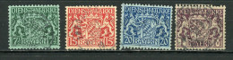 ALLEMAGNE - BAVIÈRE - T. DE SERVICE  - N° Yvert 26/29 Obli. - Used