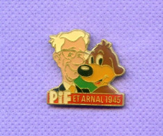 Rare Pins Pif Et Arnal 1945 P410 - Cómics