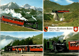 Brienz-Rothorn-Bahn - 4 Bilder (6344) * 17. 7. 1981 - Brienz