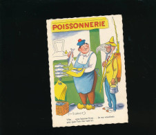 Humour -  Signée Harot - Poissonnerie - Vite Une Bonne Livre - Humour