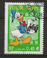 FRANCE Oblitéré 3642 Disney Donald Fête Du Timbre - Gebruikt