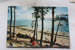 Cpm 1963, Bassin D'Arcachon, La Plage Des Abatilles, En Face Cap Ferret, Gironde 33 - Arcachon