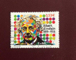 France 2005 Michel 3930 (Y&T 3779) Caché Ronde - Rund Gestempelt LUX - Used With Round Postmark - Albert Einstein - Gebraucht