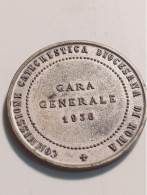Medaglia Premio Commissione Catechistica Diocesana Di Roma Gara Generale 1936 - Religion &  Esoterik