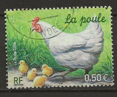 FRANCE Oblitéré 3663 La Poule Nature De France - Oblitérés