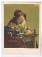 TABLEAU - J. VERMER ( Dit VERMEER De DELFT - La Dentellière - N° 025 - Peintures & Tableaux