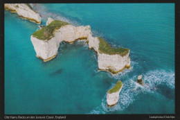 1 AK England * Old Harry Rocks 2 Berühmte Kreidesäulen Auf Der Halbinsel Isle Of Purbeck - 2001 UNESCO Weltnaturerbe * - Andere & Zonder Classificatie