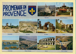 Provence-Alpes-Côte D'Azur : Promenade En Provence / Multivues / Blason / Les Beaux Sites De Provence - Provence-Alpes-Côte D'Azur
