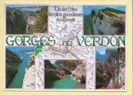 Provence-Alpes-Côte D'Azur : Les Gorges Du Verdon / Multivues / Un Des Sites Les Plus Grandioses Du Monde - Provence-Alpes-Côte D'Azur