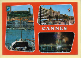 Provence-Alpes-Côte D'Azur : CANNES / 3 Vues / Blason (voir Scan Recto/verso) - Provence-Alpes-Côte D'Azur