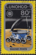 1975 Ungarn ⵙ Mi:HU 3048A, Sn:HU C356, Yt:HU PA379, Sg:HU 2967, Lunokhod 1 On Moon, "Apollo-Soyuz" Space Link - Usati