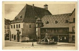 68 COLMAR ++ L'Ancienne Douane Et Fontaine Schwendi ++ - Colmar