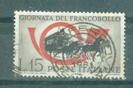 ITALIE - N°825 Obliéré - II° Journée Du Timbre. - Tag Der Briefmarke
