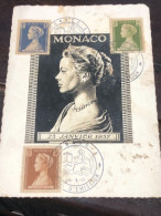 VIET  NAM Post Card World And Vietnam Old Post Card F D C Before 1975(MONACO)1 Pcs Good Quality - Viêt-Nam