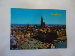 FRANCE   POSTCARDS  1988 STRASBOURG   WITH STAMPS - Andere & Zonder Classificatie