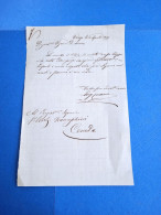 Oderzo-sig.d'amico-2.4.1879 - Historical Documents