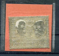 Thème Général De Gaulle - Cote D'Ivoire Yvert 307 Neufs Xxx - DG 60 - De Gaulle (Général)