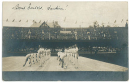 P3447 -SWEDEN ,  28.6.1912, ONE DAY BEFORE THE OPENING,  SENT FROM STOCKHOLM TO LAUSSANE, OLYMPIC STADIUM POST CARD. - Ete 1912: Stockholm