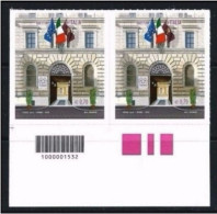 ● ITALIA 2013 ️֍ QUESTURE D' ITALIA ️● COPPIA Con CODICE A BARRE Dx ️● - Bar-code