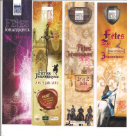 Marque-Pages      - Lot De 7     Fêtes Johanniques  2008 à 2019 - Bookmarks
