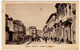 PATERNO' - PIAZZA S. GIOVANNI - CATANIA - 1936 - Animata - Vedi Retro - Formato Piccolo - Catania